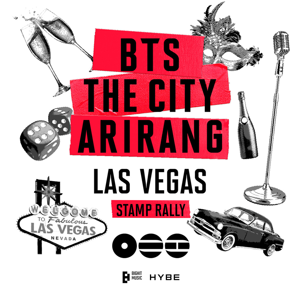 BTS THE CITY - LAS VEGAS Stamp Rally